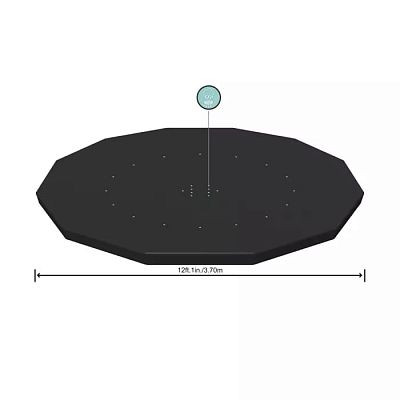 Чехол для круглых каркасных бассейнов 305 см, Bestway