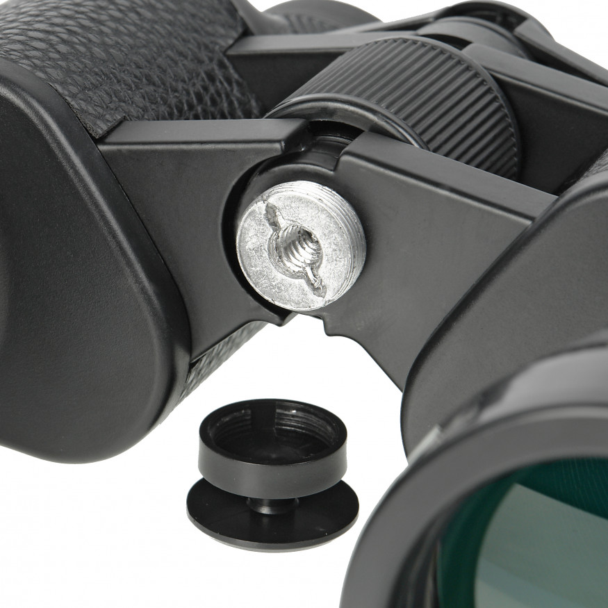 Бинокль Veber Classic БПЦ 12x50 VL черный, кожа