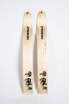 Лыжи Таёжные полнокамусные, дерево, длина 160 см, ширина 20 см