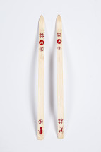 Лыжи Малыш, прогулочные детские 90 см, дерево