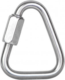 Карабин Delta 10, стальной треугольный 10 мм, Венто