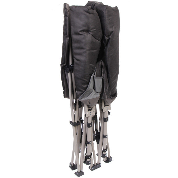 Раскладушка кемпинговая складная 188*66*41 см, черный