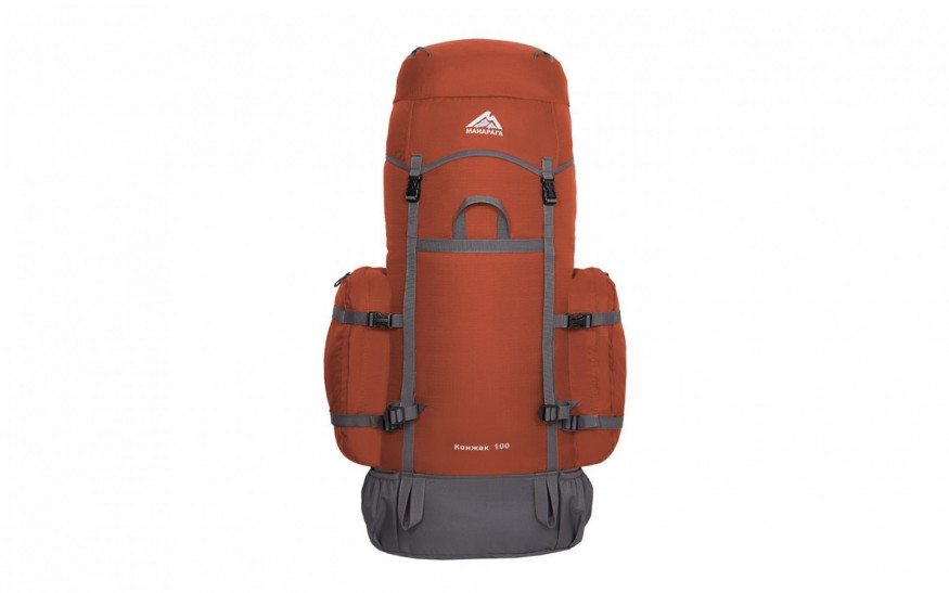 Рюкзак туристический Конжак 100 v3 терракотово-серый, Манарага