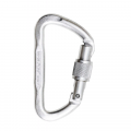 Карабин дюралевый трапеция &amp;quot;Малый&amp;quot; с р/жесткости с муфтой, &amp;quot;keylock&amp;quot;, 22 кН, ринг