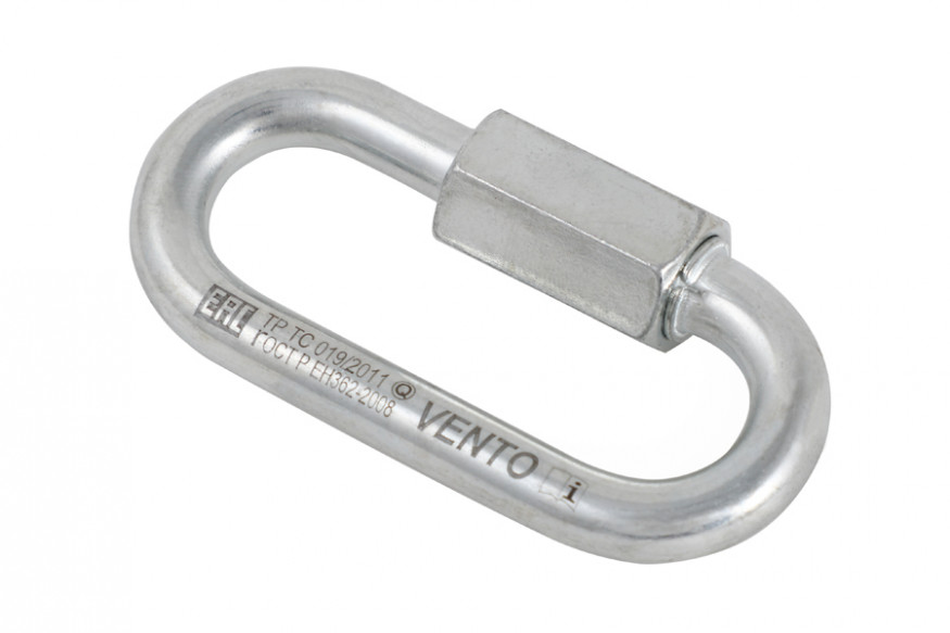 Карабин-рапид Link 8 стальной 8 мм, Венто